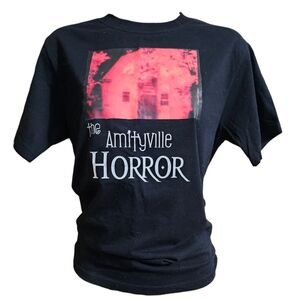 The Amityville Horror Black Graphic T-shirt